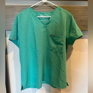 Figs 2XL Surgical Green Scrub Set